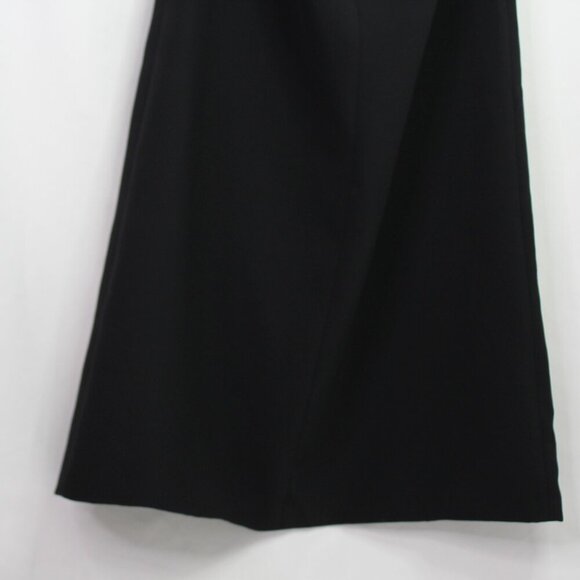 Alexis Marsella Dress Black Square Neck Midi Cutout Size Large - Picture 11 of 14